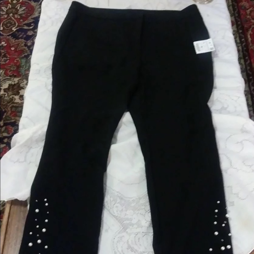 Zara Black Pearl Pants